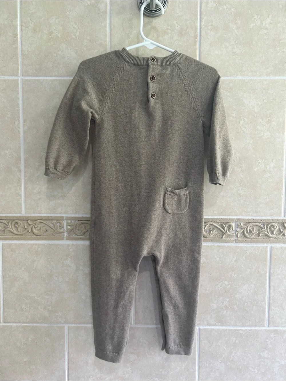 Janie and Jack Owl Sweater Romper